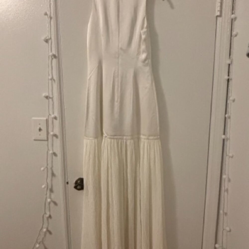 ALIGNE Zane Sleeveless Sheer Skirt Maxi Dress - Picture 5 of 7